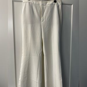 Banana Republic Winter white women tuxedo pants